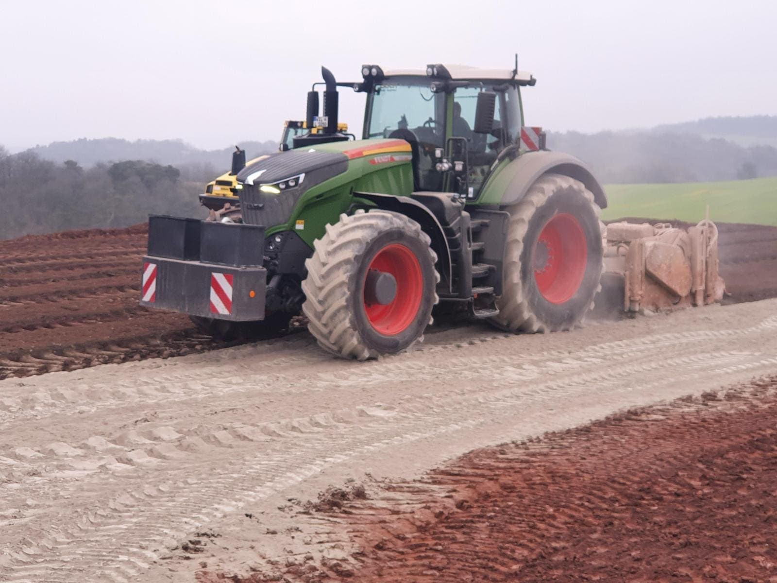 Bodenstabilisierung im Gleisbau — GeoStab Einbau